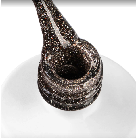 PASHE Гель-лак Feerie светоотражающий №09 - позолоченный мавр, 9 мл.