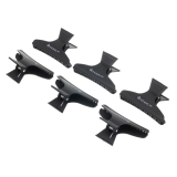 CL86959 Зажим карбоновый черный, 8,2 см (6 шт)