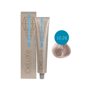 3DELUXE Крем-краска 10.26 платиновый блондин фиолетово-красный