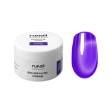 9745 RuNail Моделирующий Витражный УФ Builder Гель, 15 гр.