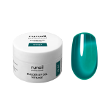 9747 RuNail Моделирующий Витражный УФ Builder Гель, 15 гр.