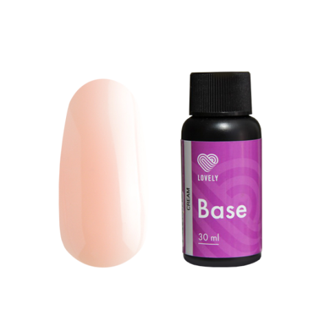3376 Lovely База камуфлирующая кремовая, 30 мл.