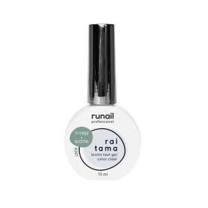 8261 RuNail Гипоаллергенный скоростной УФ Гель с биотином, 15 гр.