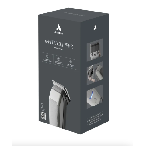 AN86105 Машинка для срижки волос Andis reVITE Grey Taper, 5500 об/мин.