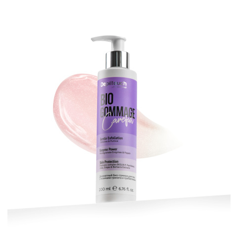 Dt Скраб баффер биогоммаж для тела Деликатный, 200 мл.
