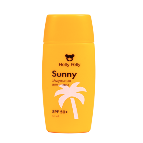 Holly Polly Эмульсия солнцезащитная для лица SPF 50+, 50 мл.