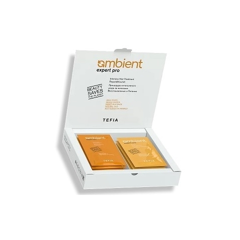 AMB Expert PRO Процедура интенсивного ухода Восстановление и Питание, 5*20 мл. + 5*10 мл.