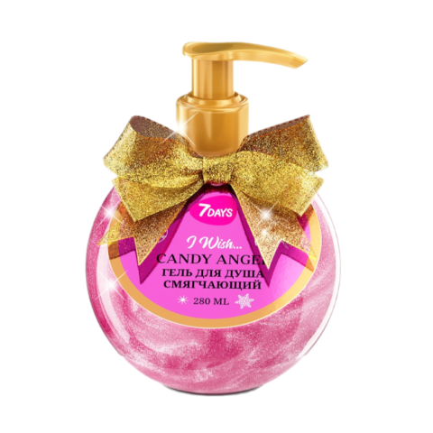7DAYS Гель для душа Розовый шар, 280 мл.