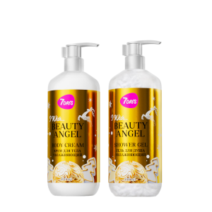 7DAYS Подарочный набор Гель для душа + Крем для тела, 2*400 мл.