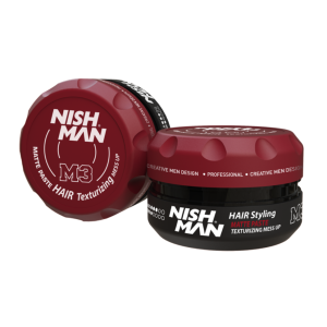 NISHMAN M3 Матовая паста сильной фиксации, 100 мл.