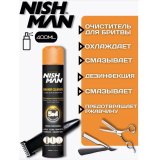 NISHMAN Очищающий спрей для машинок 5в1, 400 мл.