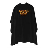 NM-02 NISHMAN Пеньюар черный желтое ЛОГО