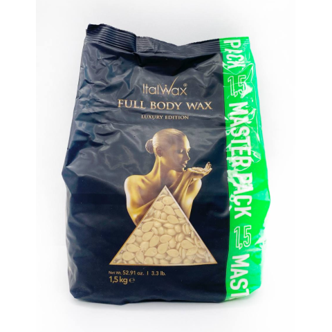 Воск горячий (пленочный) ITALWAX «FULL BODY WAX», 1,5 кг