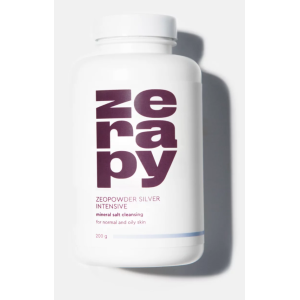 ZEOпудра Серебряная интенсив для умывания и гигиены нормальной и жирной кожи лица, 90 гр.
