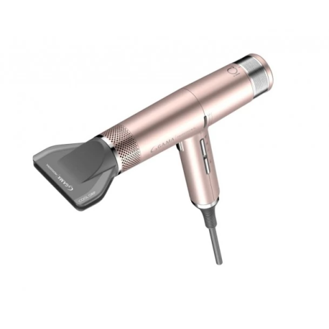 Фен GA.MA IQ3 PERFETTO розовый 1600 Вт 120 000 об/мин 3 насадки