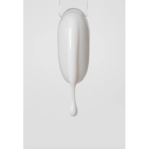 5412 RuNail Жидкий УФ Гель Белый самовыравнивающийся, 15 мл. флакон