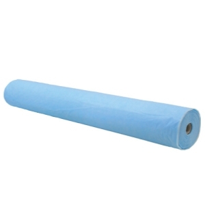 9837 Простыня одноразовая 70*200 медицинская №100 рол голубой