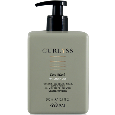 KAARAL CURLYSS Разглаживающая маска для волос, 500 мл.