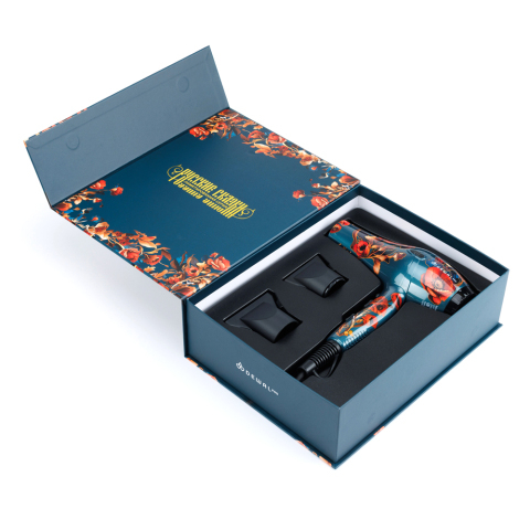 03-8010 RUS DEWAL Фен Pro Русские сказки, 2300 Вт, 2 насадки