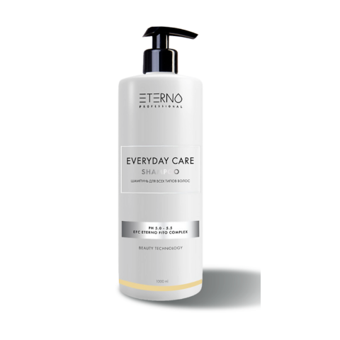ETERNO Шампунь для всех типов волос, 1000 мл.