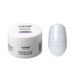 9872 RuNail Моделирующий светоотражающий УФ Builder гель MILK DIAMOND, 15 гр. 