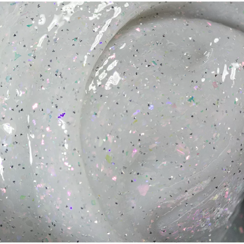 9872 RuNail Моделирующий светоотражающий УФ Builder гель MILK DIAMOND, 15 гр. 