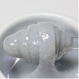 9873 RuNail Моделирующий светоотражающий УФ Builder гель MILK DIAMOND, 15 гр.