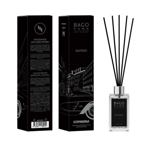 Диффузор ароматический Патрики, 110 мл.
