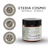 Свеча ароматическая Базилик, томатный лист и цитрус в стекле, 88 гр.