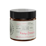 Свеча ароматическая Фрезия, сирень и драгоценное дерево в стекле, 88 гр.