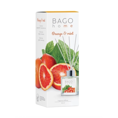 Диффузор ароматический Апельсин с мятой, 50 мл.