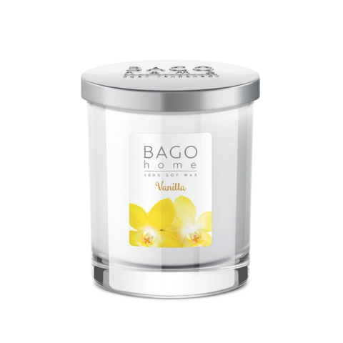 Свеча ароматическая Ваниль в стекле, 132 гр.