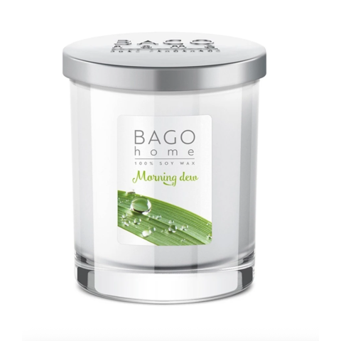 Свеча ароматическая Утренняя роса в стекле, 132 гр.