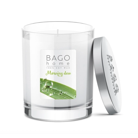 Свеча ароматическая Утренняя роса в стекле, 132 гр.