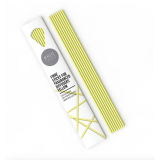 Палочки для ароматического диффузора желтые Фибра, 23 см.