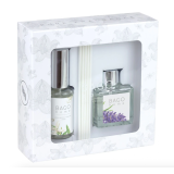 Набор ароматический (Лаванда диффузор 50 мл. + Белый жасмин спрей 30 мл.)