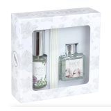 Набор ароматический (Свежий хлопок диффузор 50 мл. + Мята и базилик спрей 30 мл.)