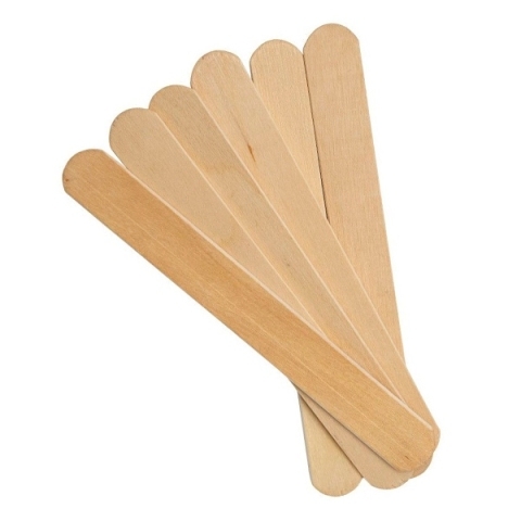 Шпатели деревянные "Стандарт" ITALWAX №100 шт.