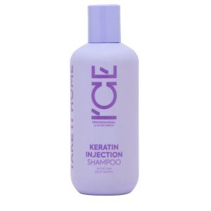 ICE Home Кератиновый шампунь для поврежденных волос, 250 мл.