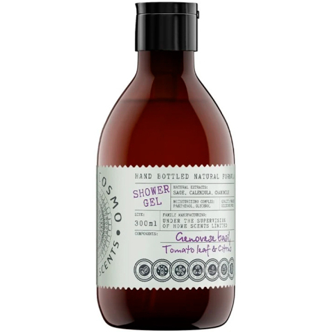Гель для душа Базилик томатный лист и цитрус, 300 мл.