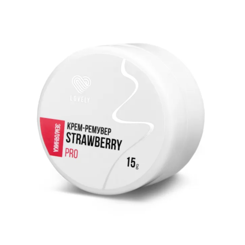 Крем-ремувер LOVELY Strawberry, 15 гр.