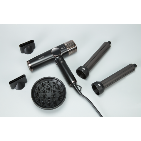 RIFF 008 Фен для волос Magnetic, с 5 насадками, 2200 Вт