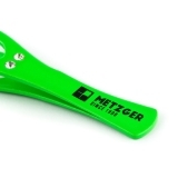 МЕТЦГЕР PT-213(2)-GN Пинцет прямой зеленый со стразами