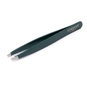 МЕТЦГЕР PT-356 Пинцет скошенный зеленый