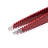 МЕТЦГЕР PT-357-RD Пинцет скошенный красный