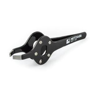 МЕТЦГЕР PT-363(7)-ВК Пинцет черный со стразами