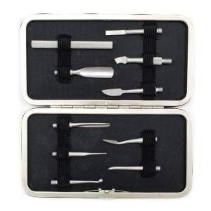 МЕТЦГЕР MS-211-D Маникюрный набор (10 предметов)