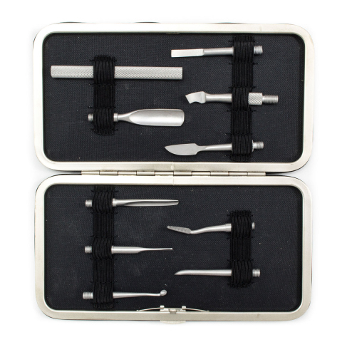 МЕТЦГЕР MS-211-D Маникюрный набор (10 предметов)