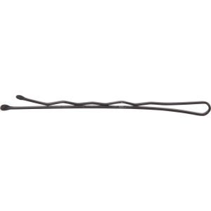 306/24 Невидимки Ставвер черные, волна, 60 мм, 24/упак.