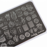 Lesly Пластины для стемпинга 6*12 см Feelings